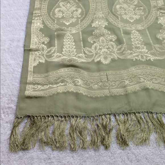 Coldwater Creek Silk Blend Scarf - Picture 2 of 6